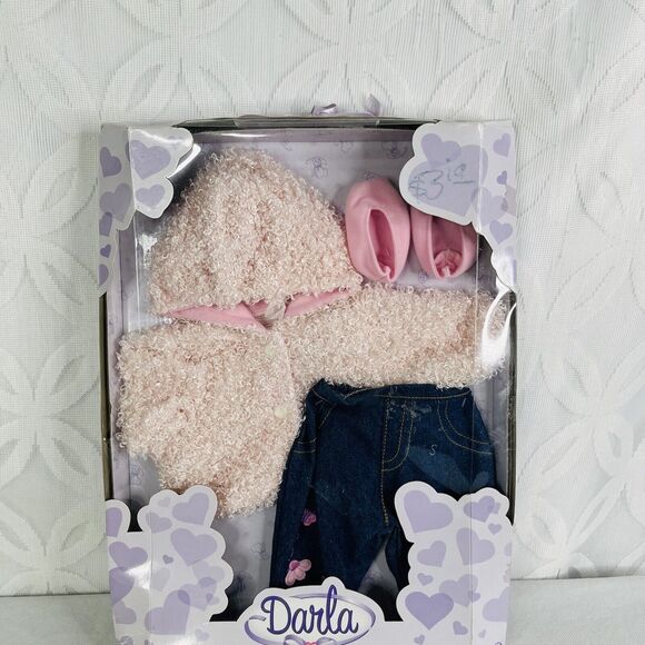 5 for $25| You & Me Darla Playtime Outfit for 18" Doll Clothes 2007 Hoodie Jeans - Picture 3 of 7